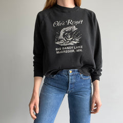 1980s Ole's Resort Big Sandy Lake, McGregor, MN Sweatshirt