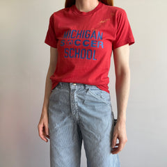 1970s Michigan Soccer School T-Shirt