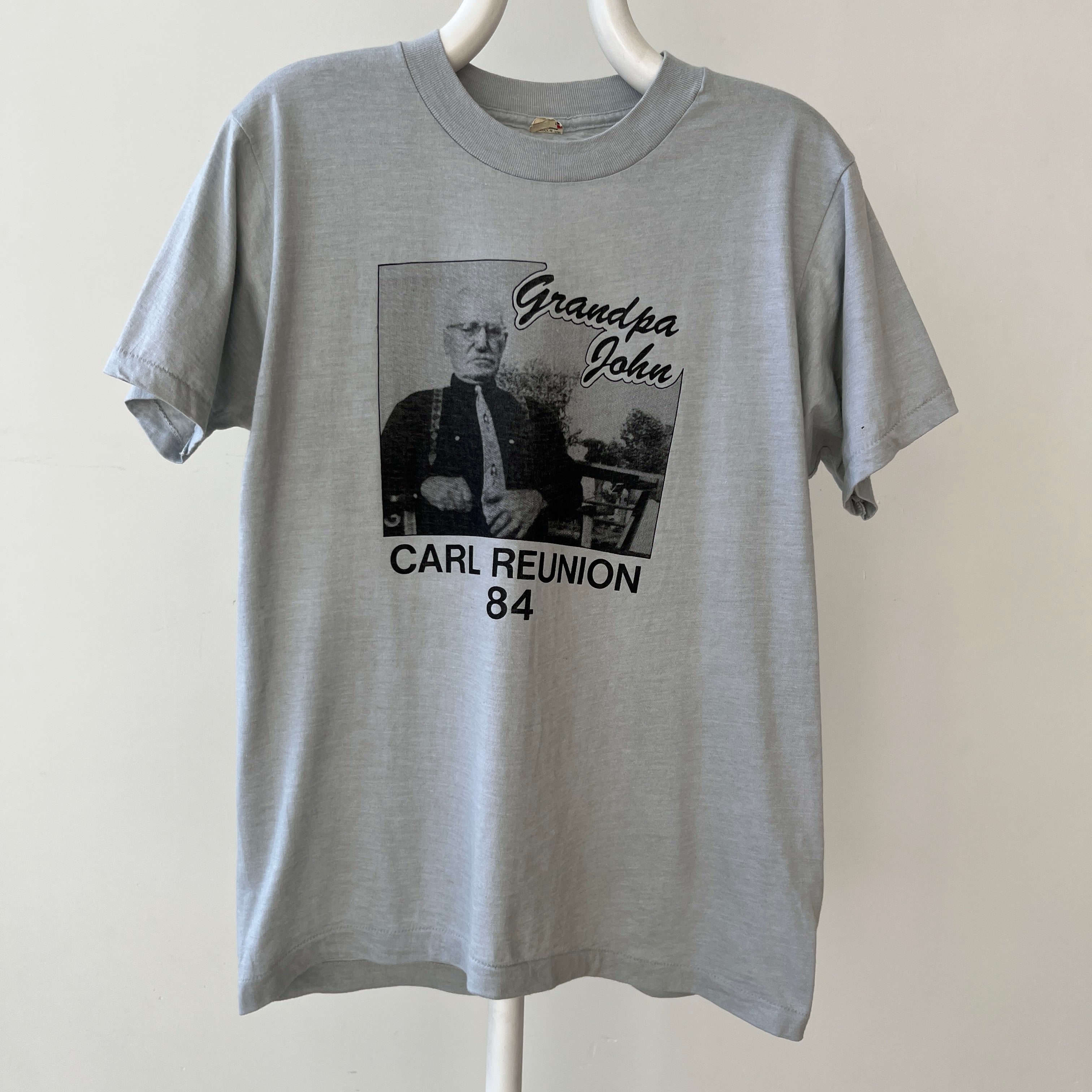1984 Grey/Blue Grandpa John Carl Reunion