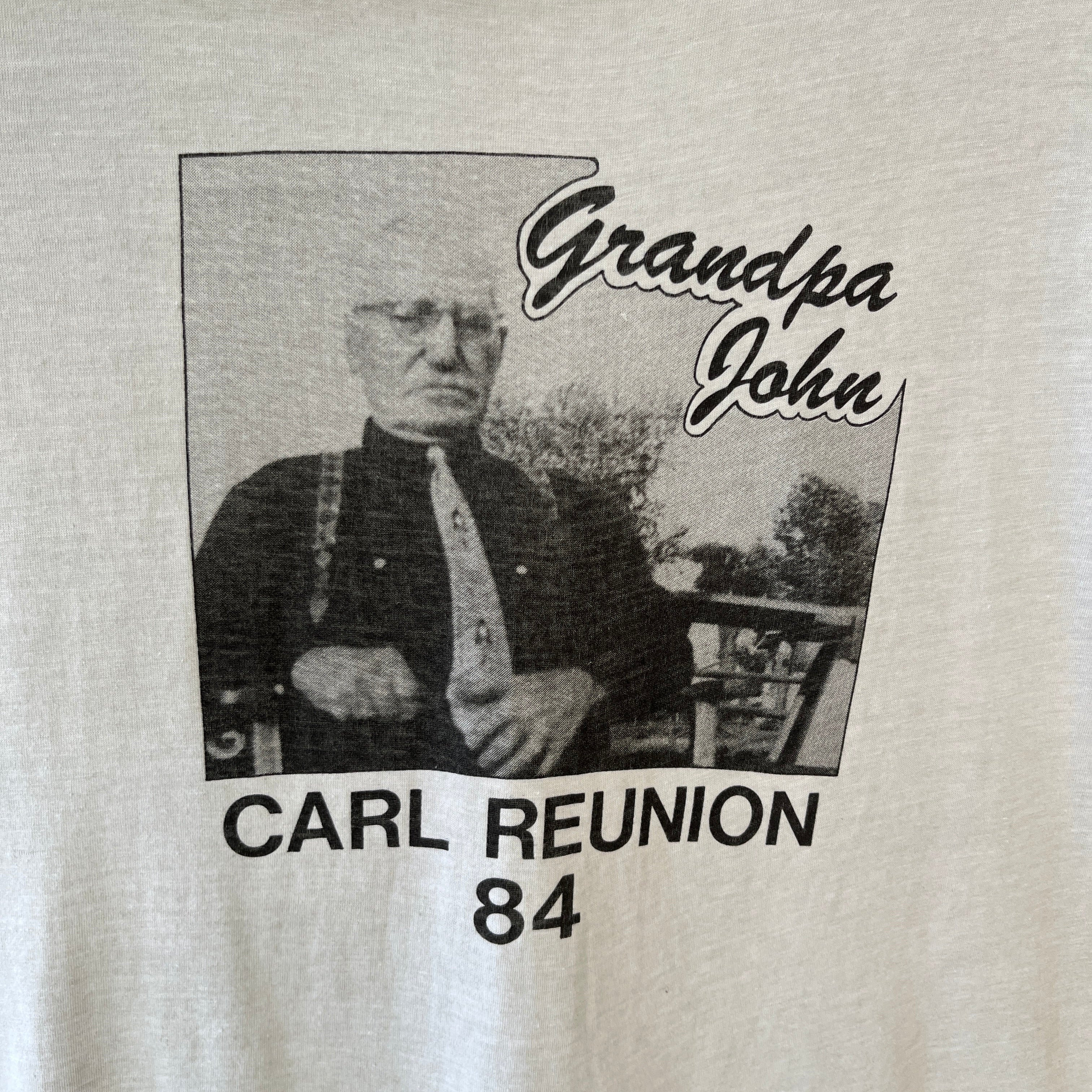 1984 Grey/Blue Grandpa John Carl Reunion