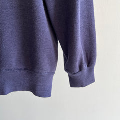 1980s - Luxury Alert - Faded Navy Sweatshirt - THIS