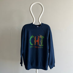 1990s Chi Burning Up The 90s Sweatshirt