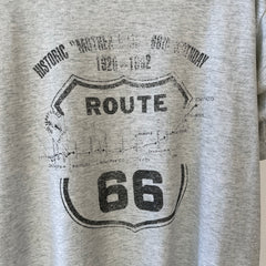 1992 Grey Route 66 T Shirt