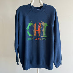 1990s Chi Burning Up The 90s Sweatshirt