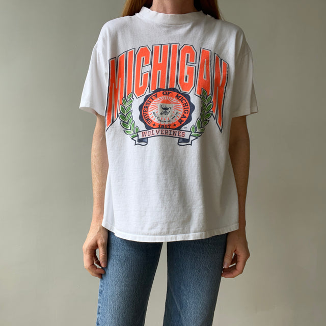 1980s Michigan Wolverines T Shirt