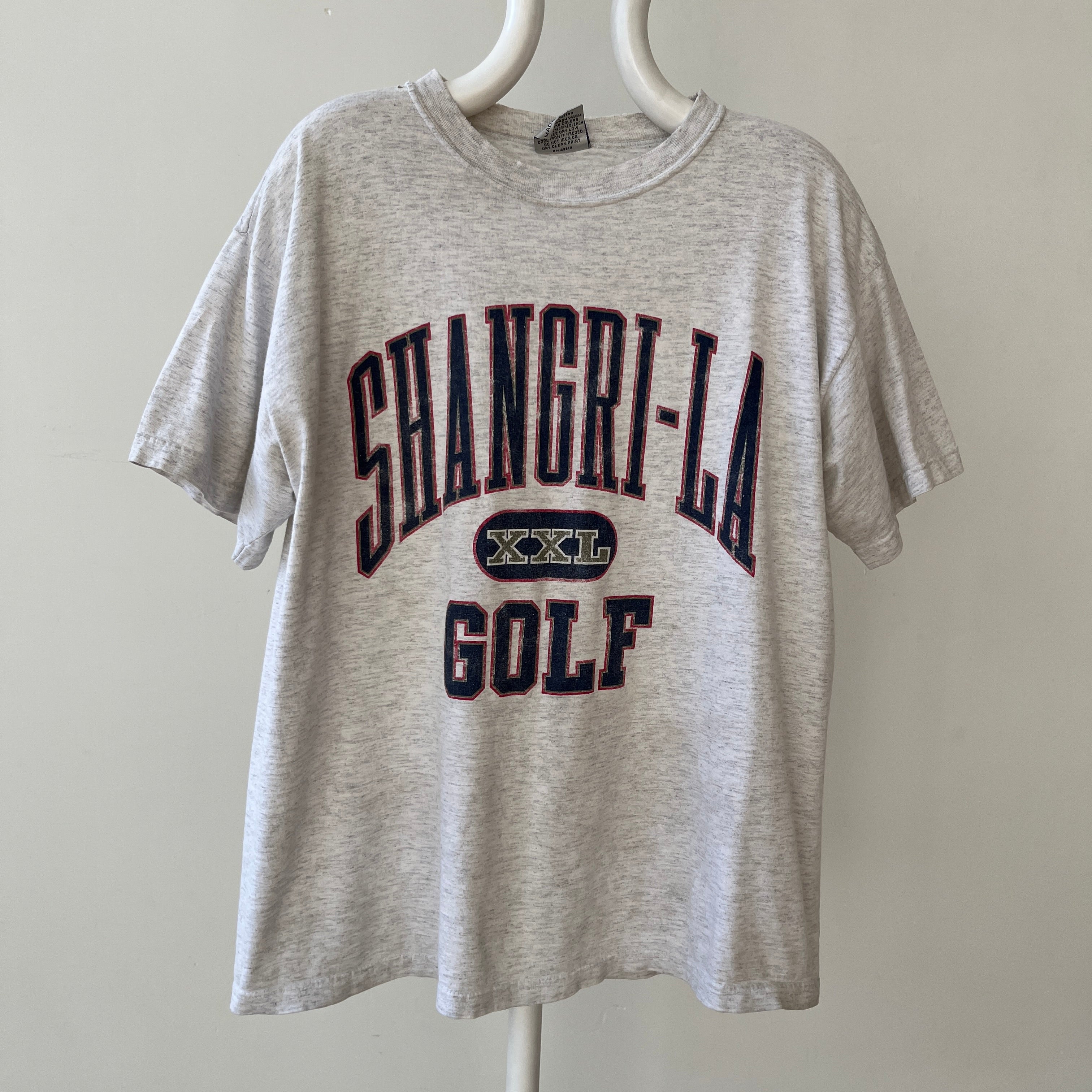 1990s Grey Shangri-La Golf T Shirt