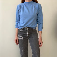 1970/80s Wrangler Pony Smaller Baby Blue Sweatshirt