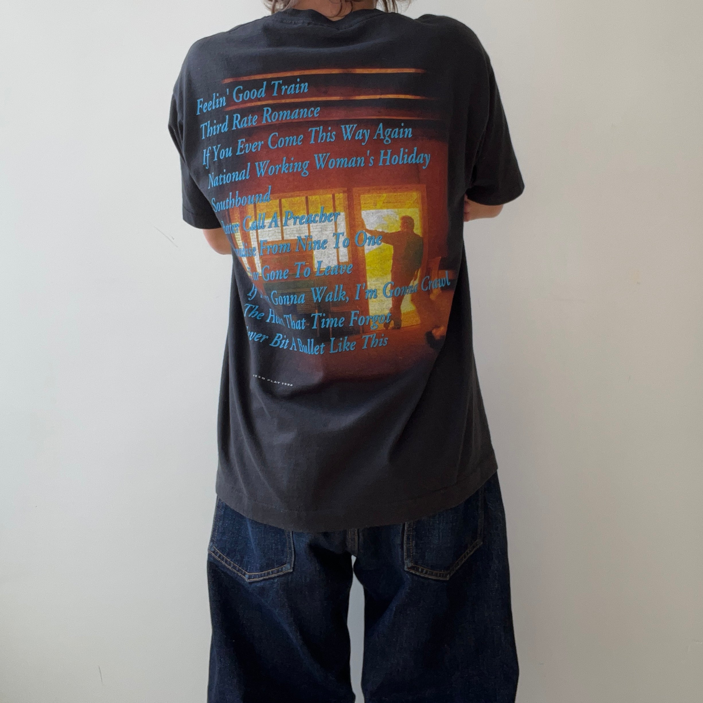 1994 Sammy Kershaw Feelin Good Train T Shirt