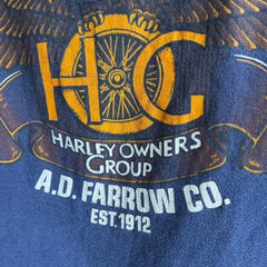 1980s (Early) Harley Front and Back T-Shirt