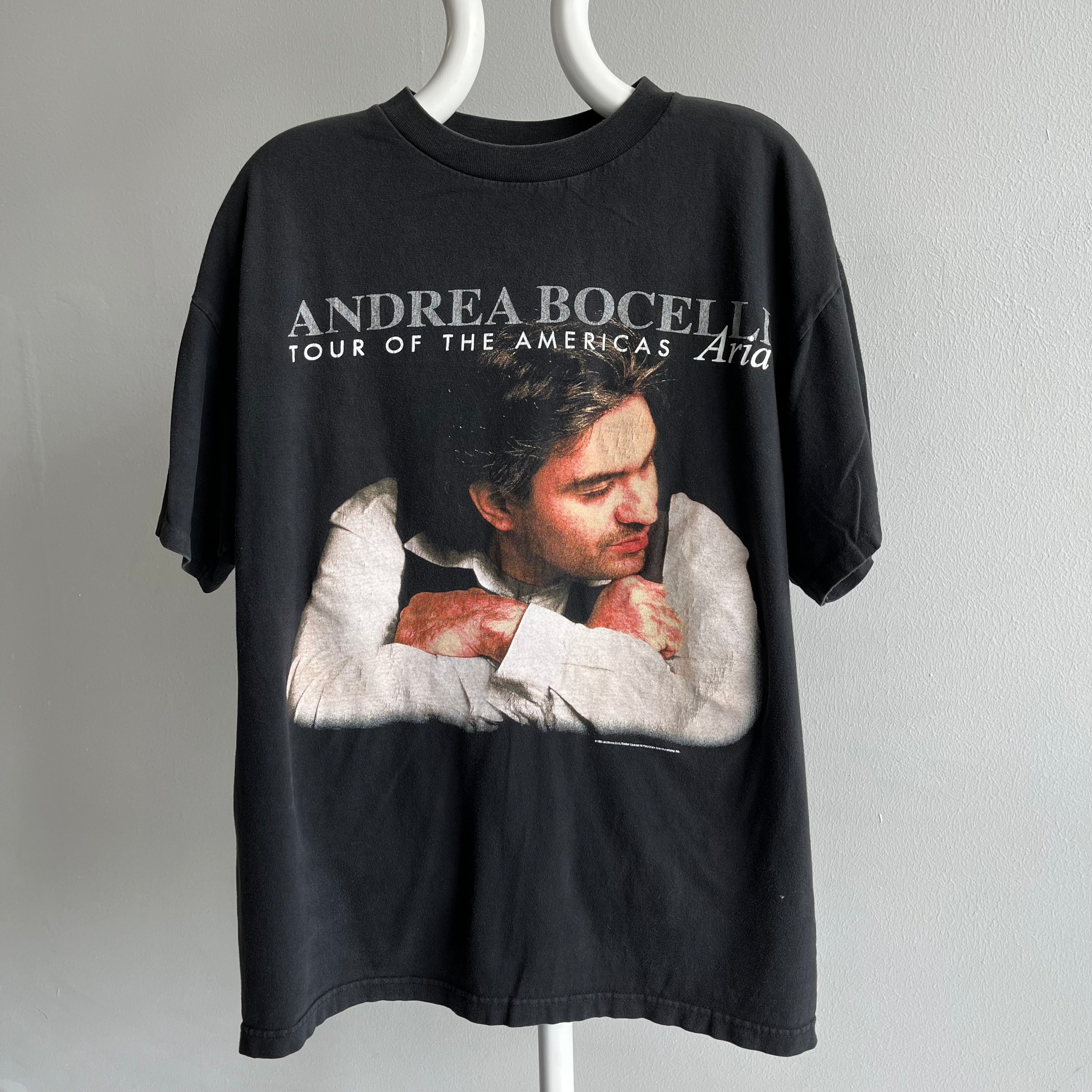 1999 Andrea Bocelli Tour of The Americas Aria T-Shirt