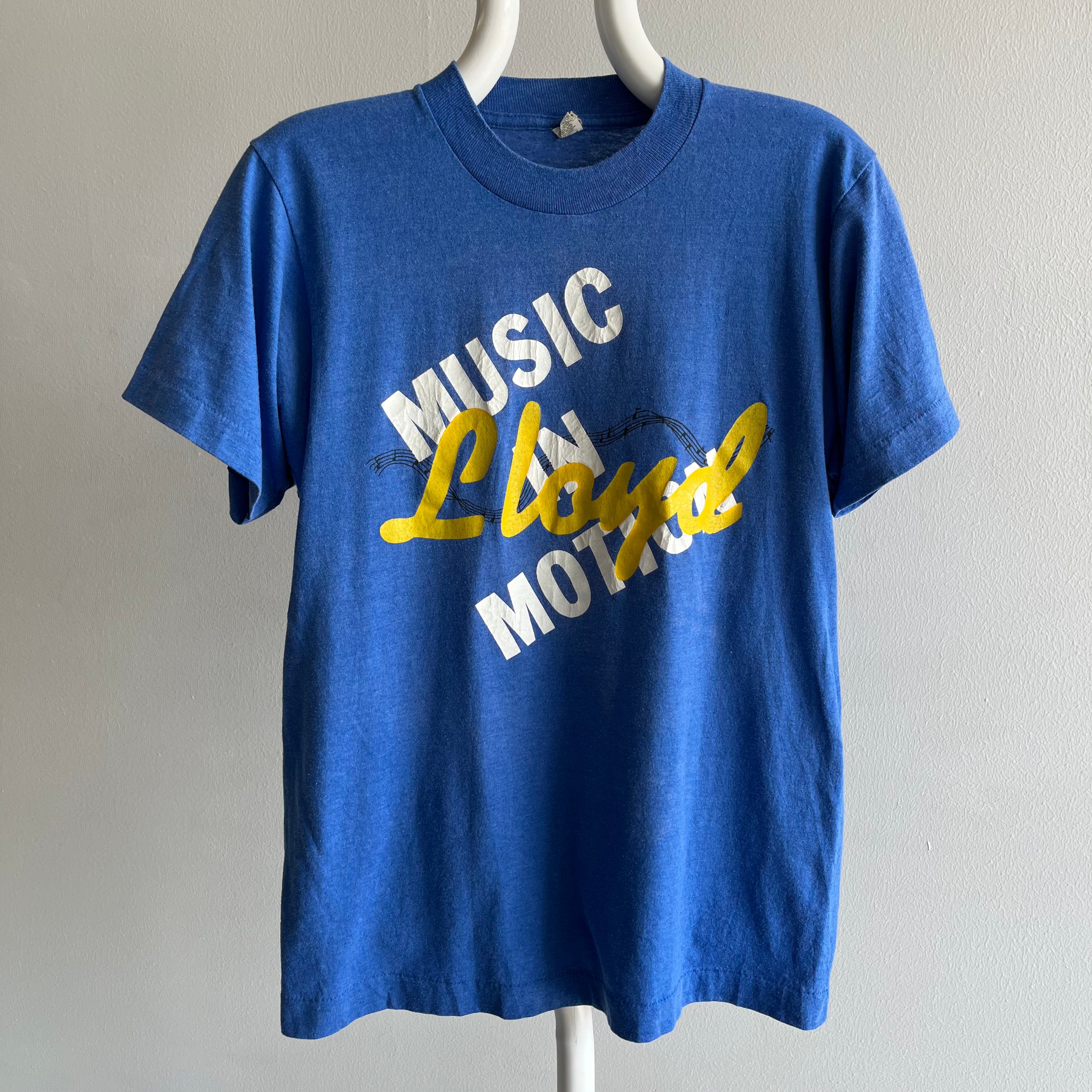 1980s Music In Motion T-Shirt by Screen Stars