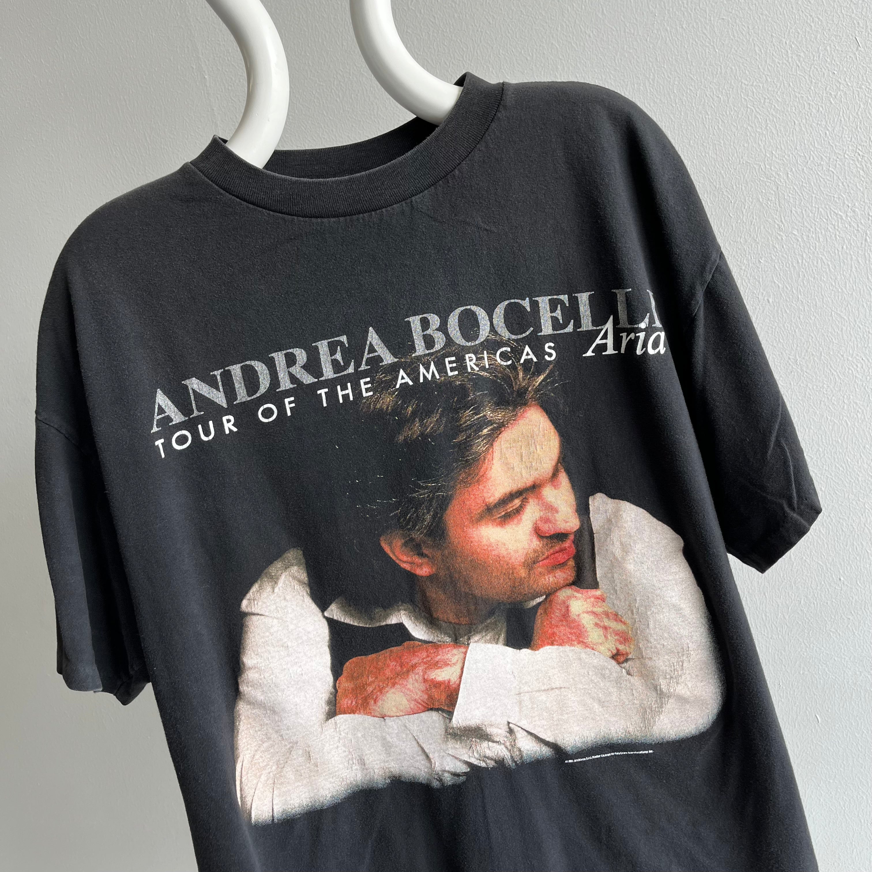 1999 Andrea Bocelli Tour of The Americas Aria T-Shirt