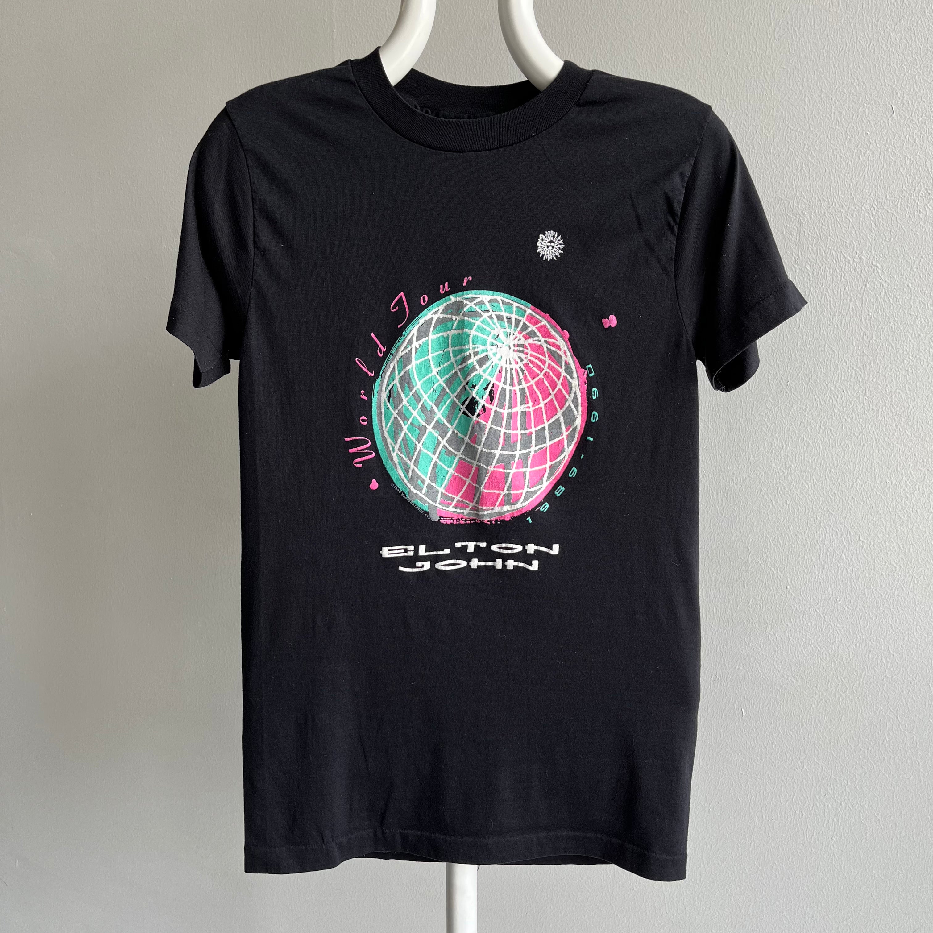 1989/90 Elton John World Tour T-Shirt