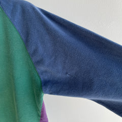 1990s Britches Brand Color Block Rugby Shirt