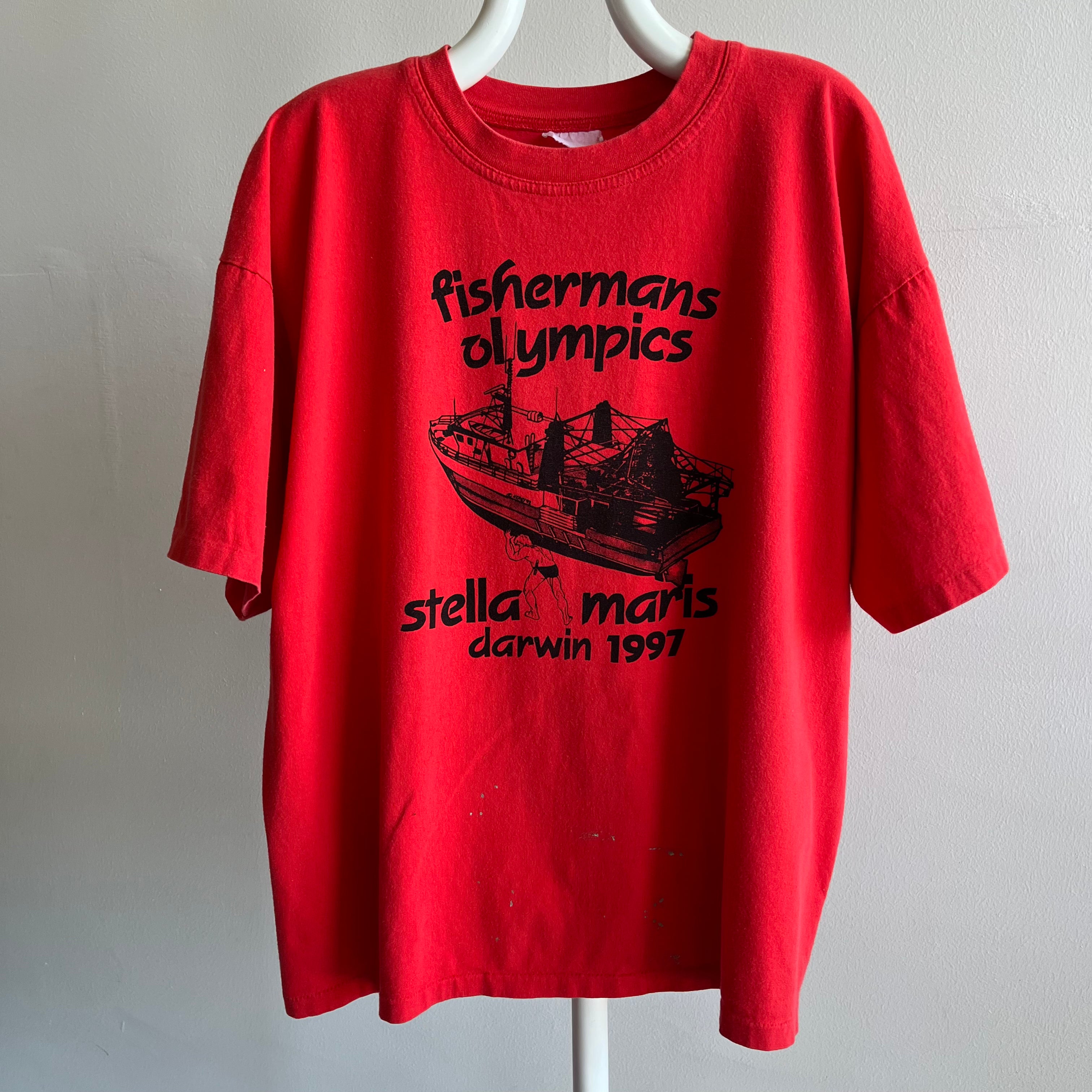 1997 Stella Maris Darwin - Australian - Fishermans Olympics T-Shirt