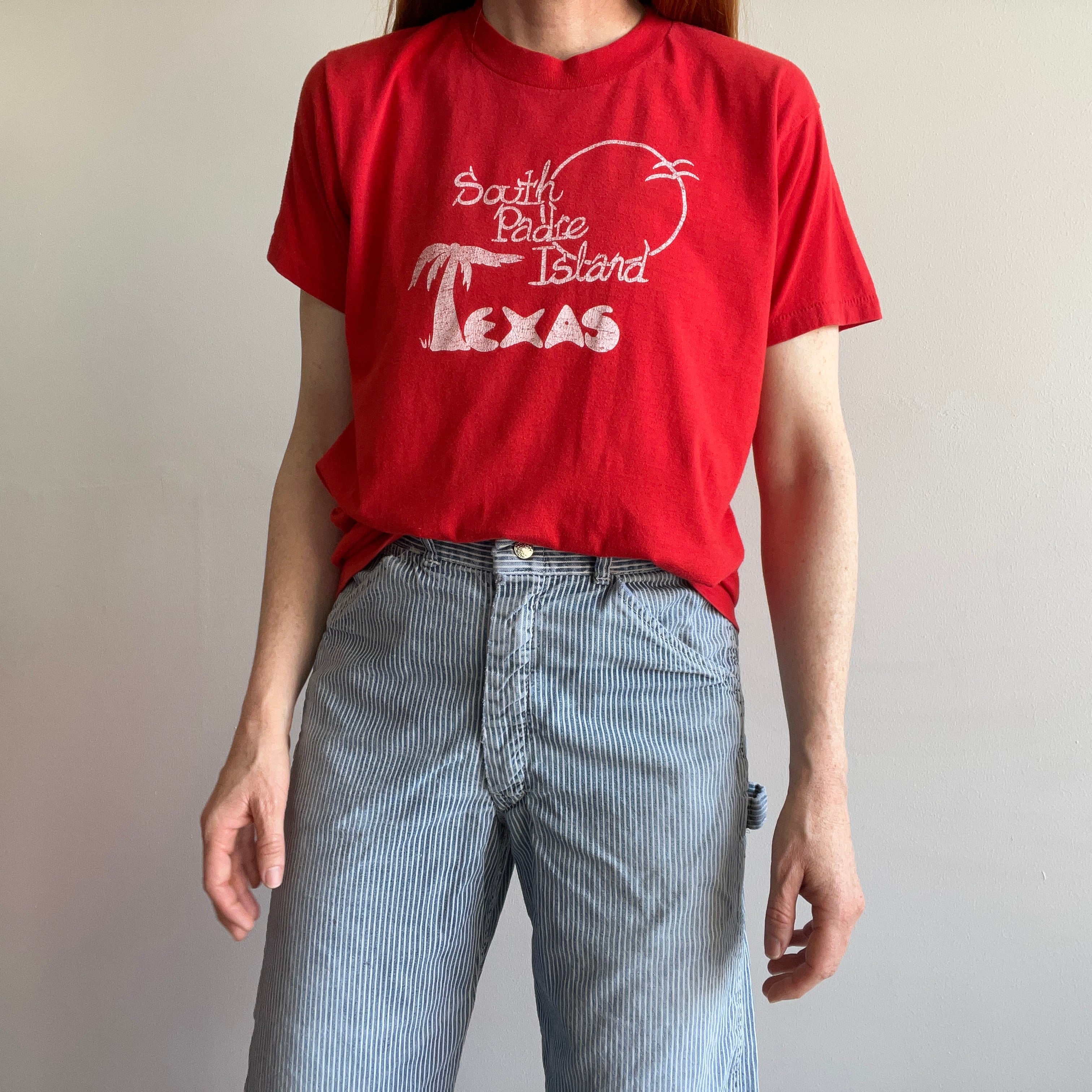 1980s South Padre Island, Texas Tourist T-Shirt