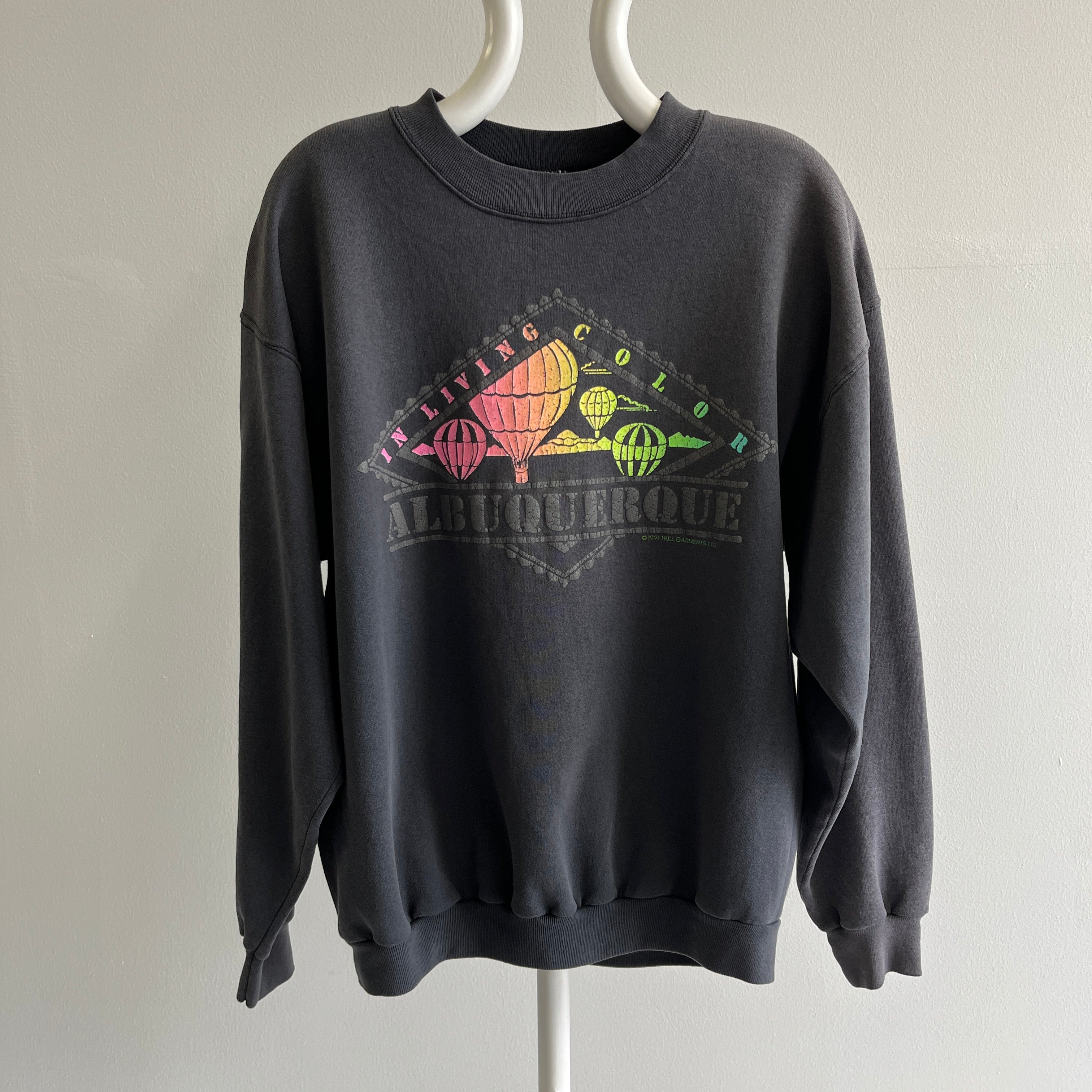 1991 Sun Faded Albuquerque Sweatshirt