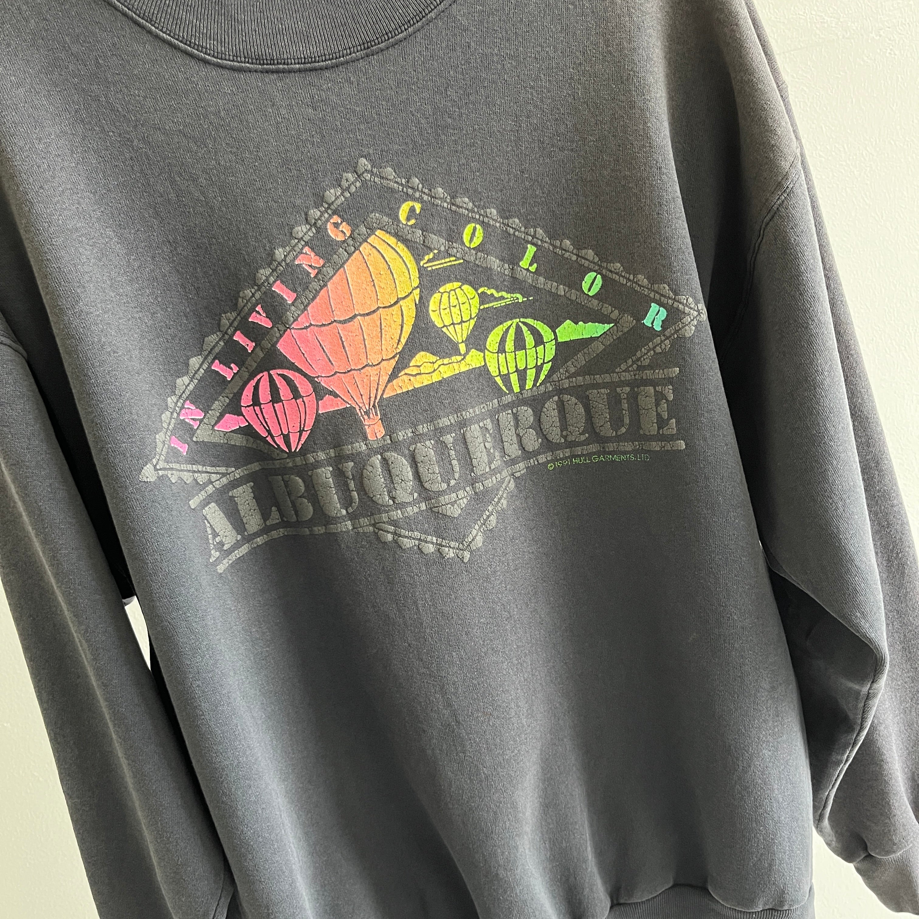 1991 Sun Faded Albuquerque Sweatshirt
