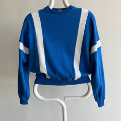 1970s Mod Color Block Sweatshirt - Made in France