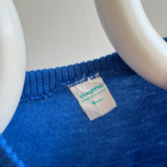 1970s Mod Color Block Sweatshirt - Made in France