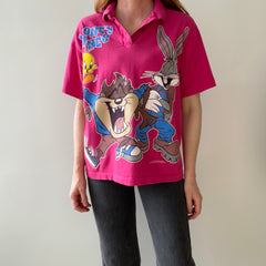 1996 Looney Tunes Polo T-Shirt - WOAH