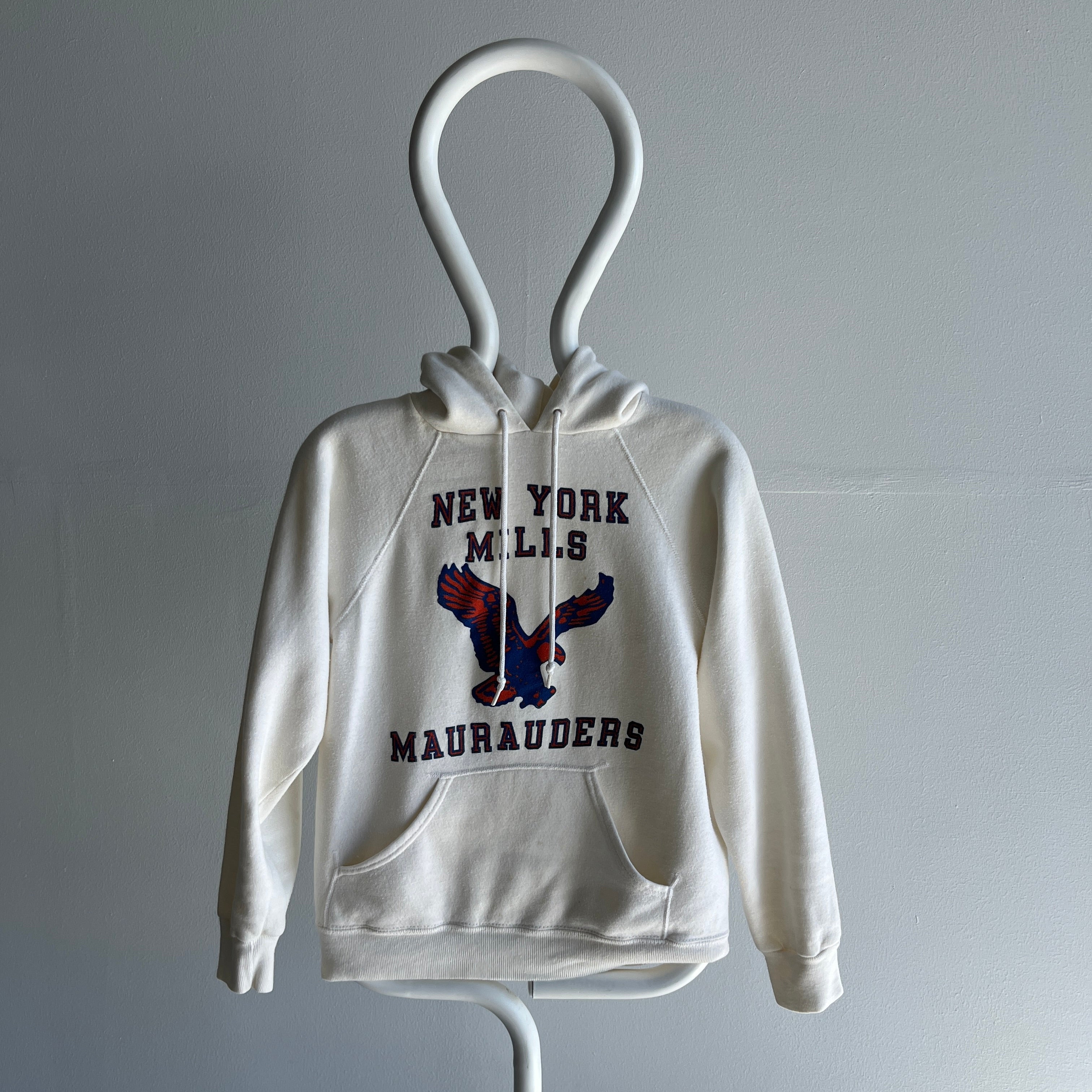 1970s New York Mills Maurauders Hoodie by Sportswear