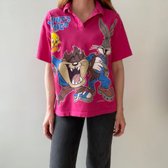 1996 Looney Tunes Polo T-Shirt - WOAH