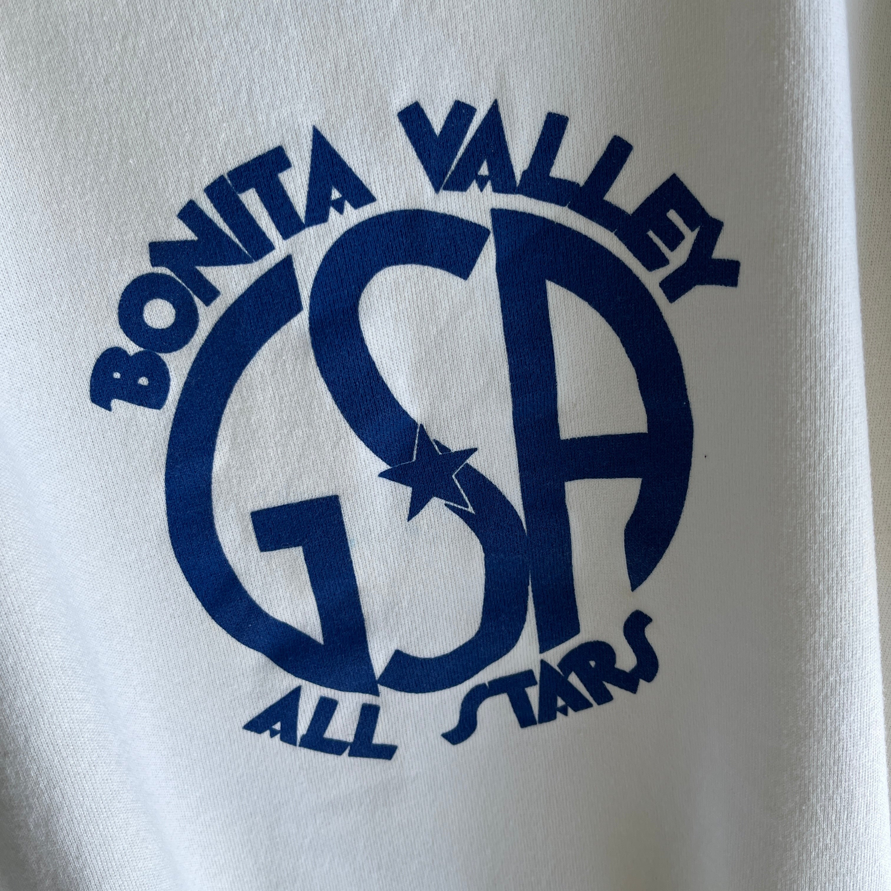 1980s John's Bonita Valley All Stars Hoodie by Hanes - Great Shape!