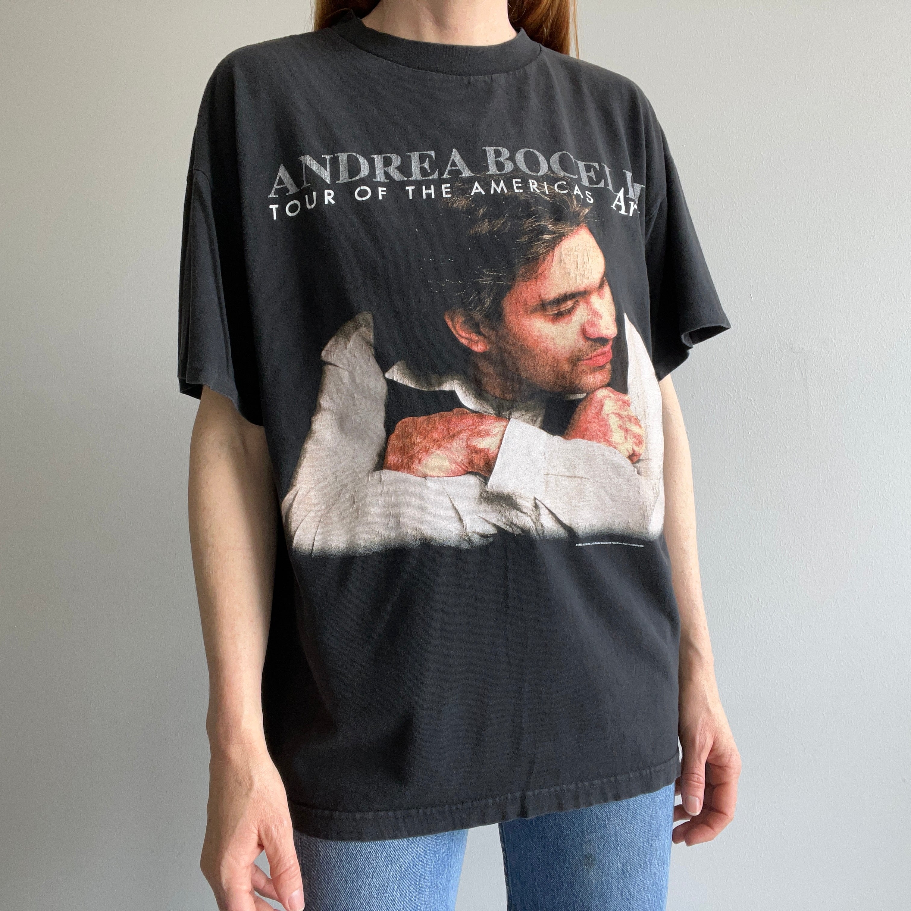 1999 Andrea Bocelli Tour of The Americas Aria T-Shirt