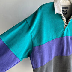 2000s Classically Striped Dockers Rugby Shirt