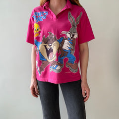 1996 Looney Tunes Polo T-Shirt - WOAH