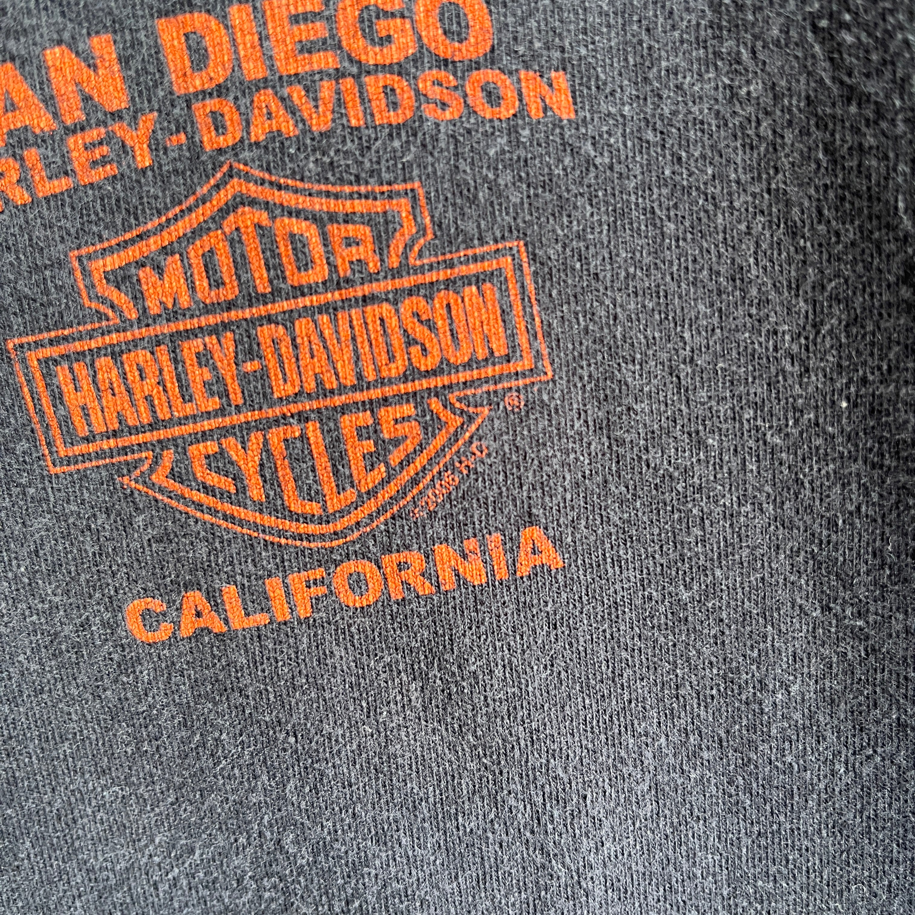 2006 Harley San Diego Cotton Front and Back T-Shirt