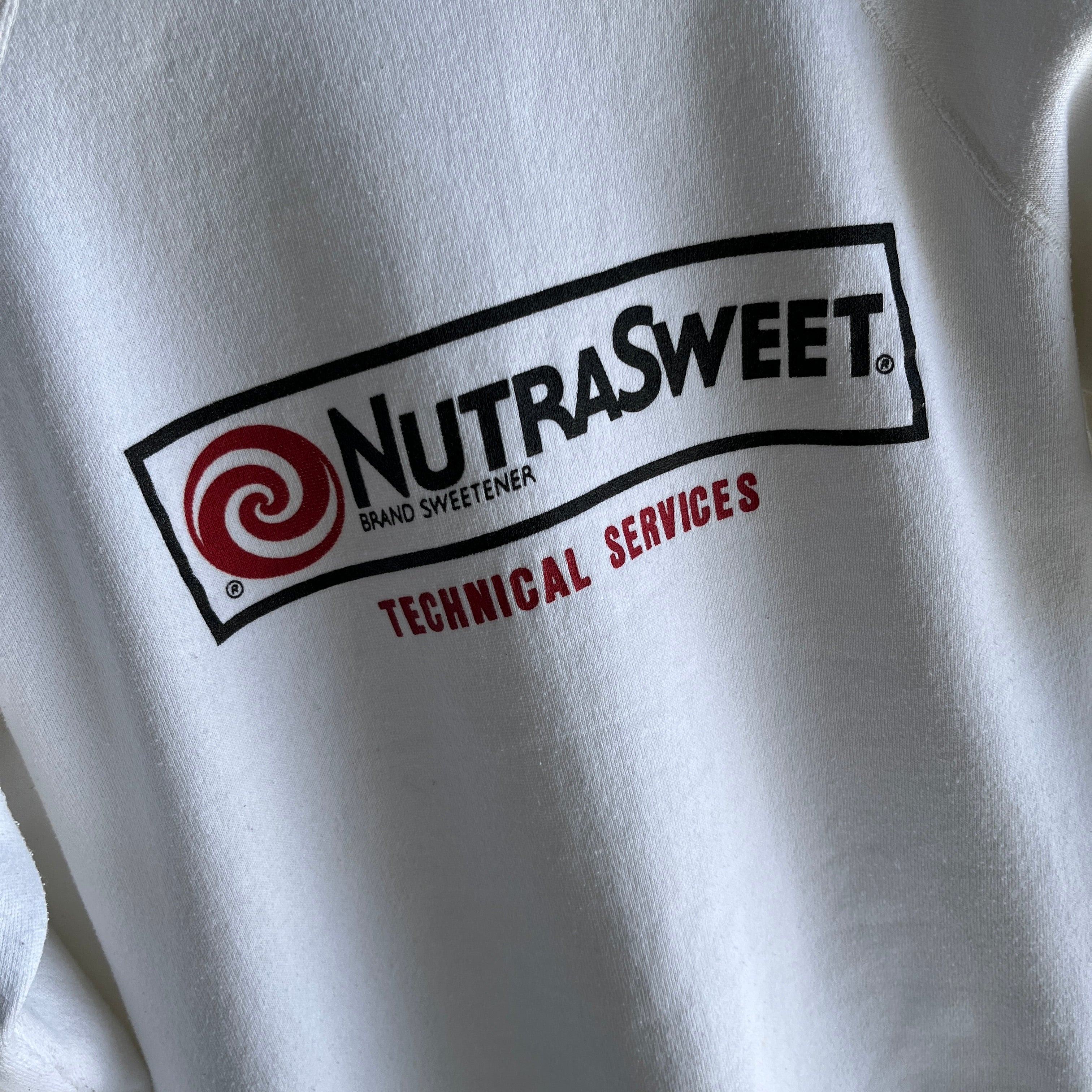 1980s Nutra Sweet Technical Services Sweatshirt - !!!!!