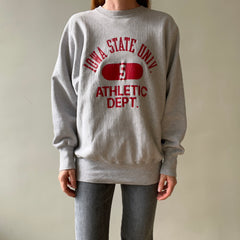 1980s Iowa State University Athletic Dept. Reverse Weave Sweatshirt