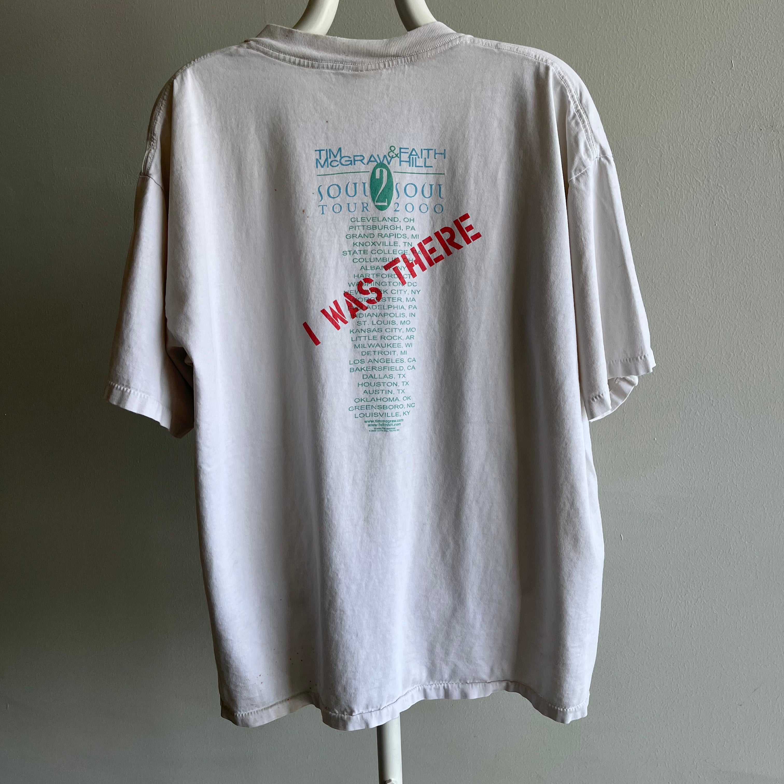 2001 Tim McGraw and Faith Hill Tour T-Shirt