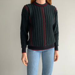 1980s Clipper Knit Sweater - Wool, but not itchy!