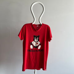 1980s Need A Hug Teddy Bear T-Shirt