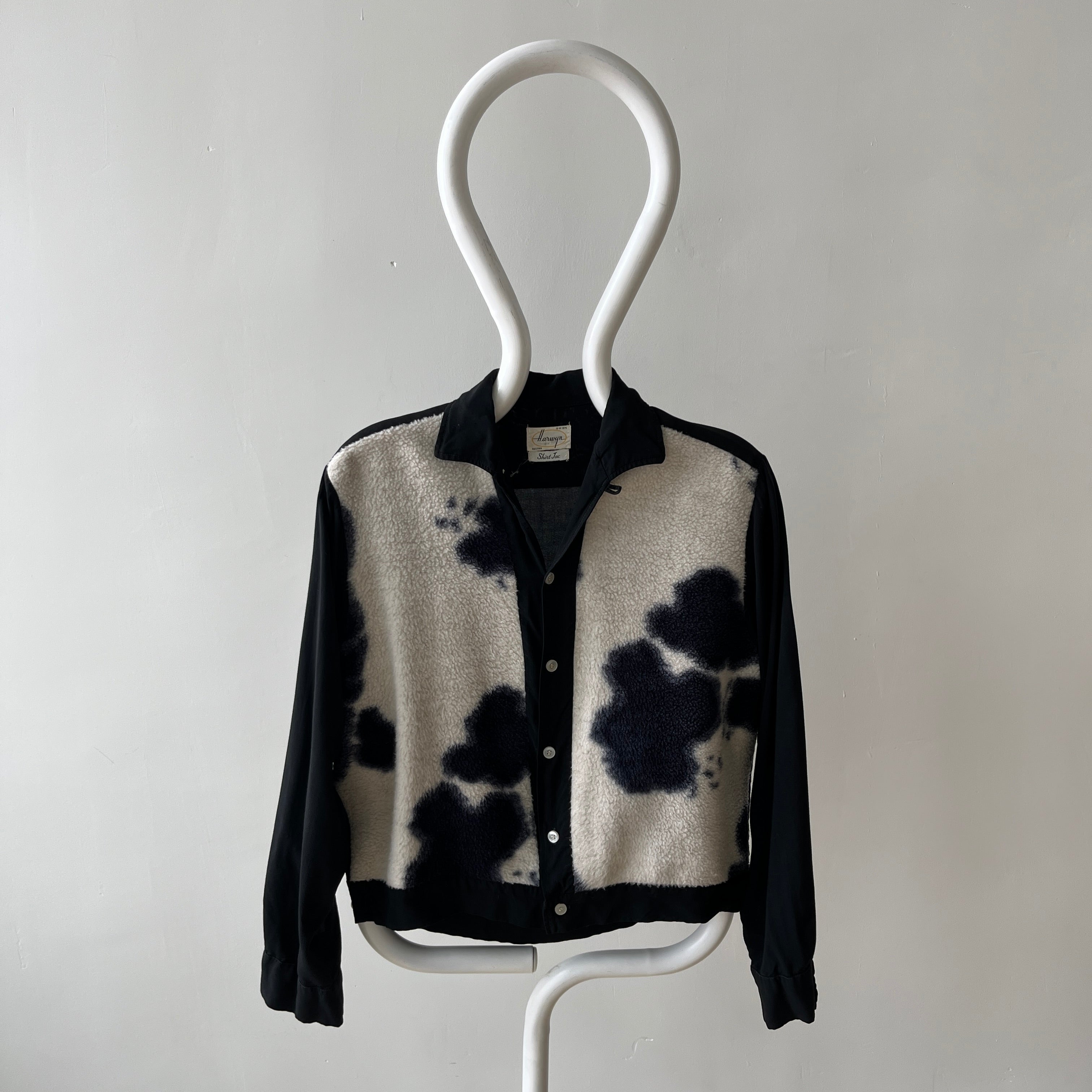 1950s Rockabilly Fleece Button Up Shirt - !!!!!! Supreme Copied this Design