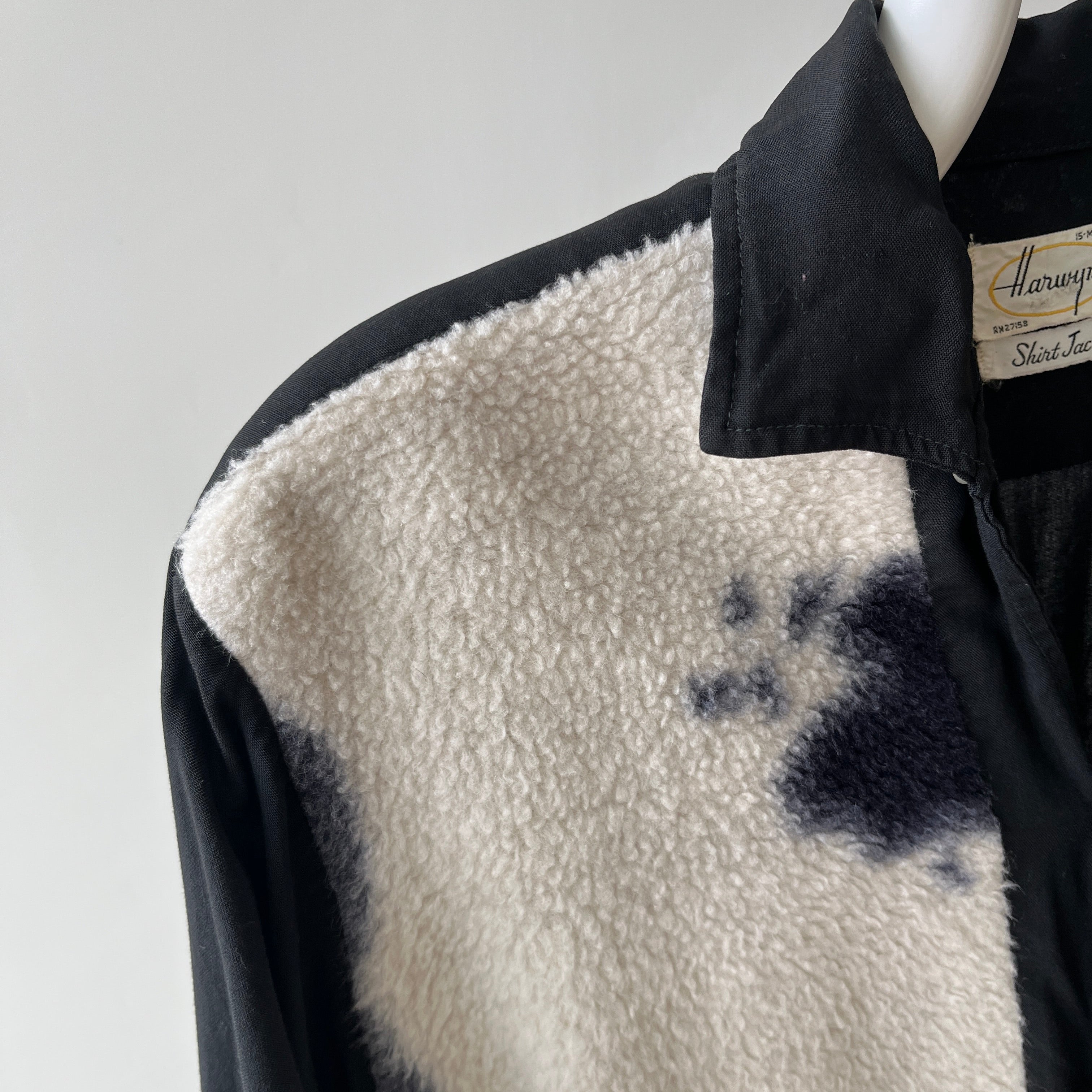 1950s Rockabilly Fleece Button Up Shirt - !!!!!! Supreme Copied this Design
