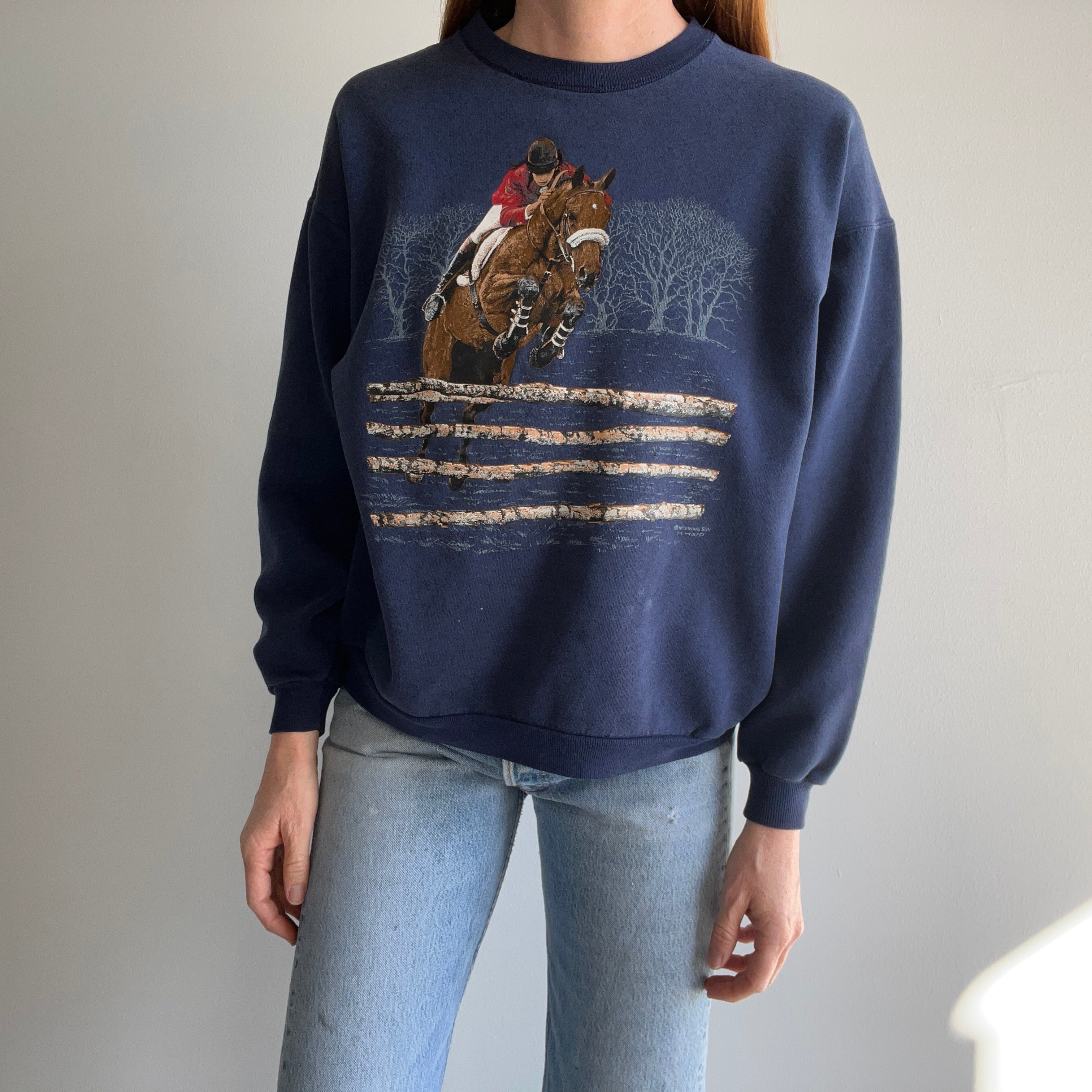 1980/90s Fox Hunt Sweatshirt