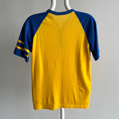 1980s Short Sleeve Baseball Henley T-Shirt