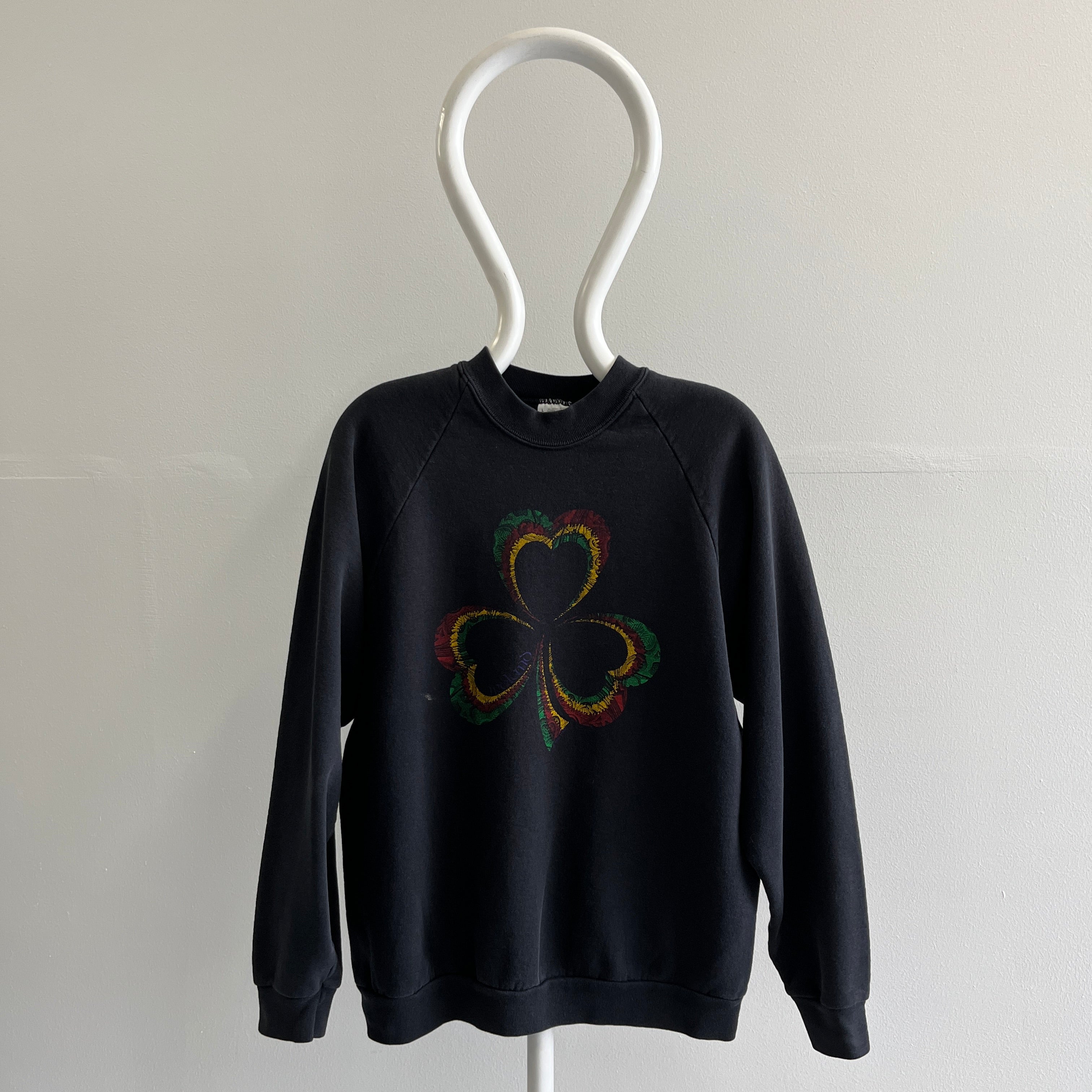 1980s Made in Ireland Clover Sweatshirt by Screen Stars