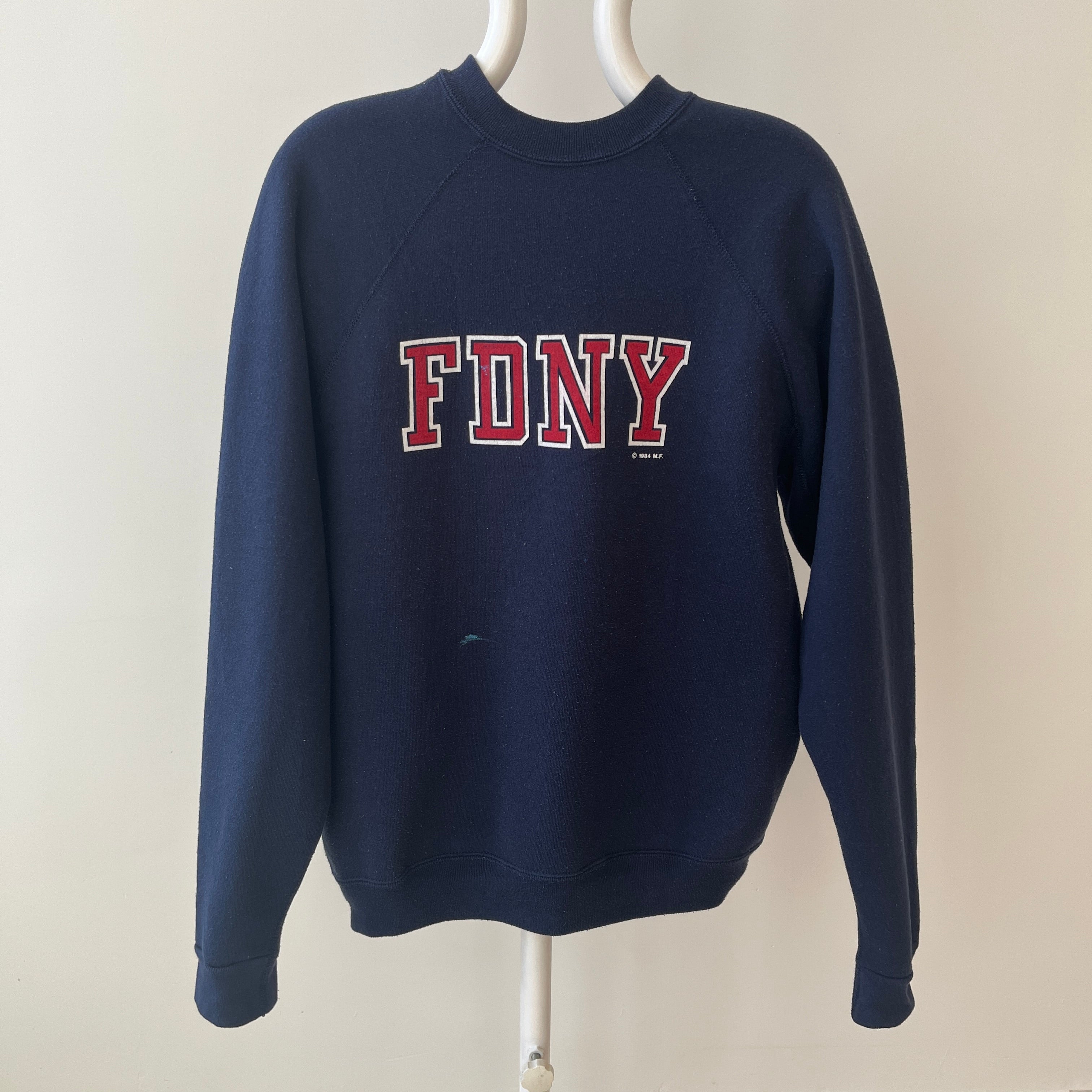 1984 FDNY Heavyweight Sweatshirt by Discus