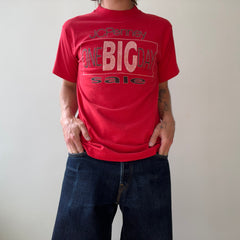 1980s Red JCPenny One Big Day Sale T Shirt
