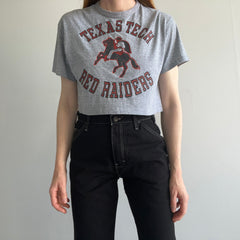 1970s Texas Tech Red Raiders Crop Top - Champion Brand