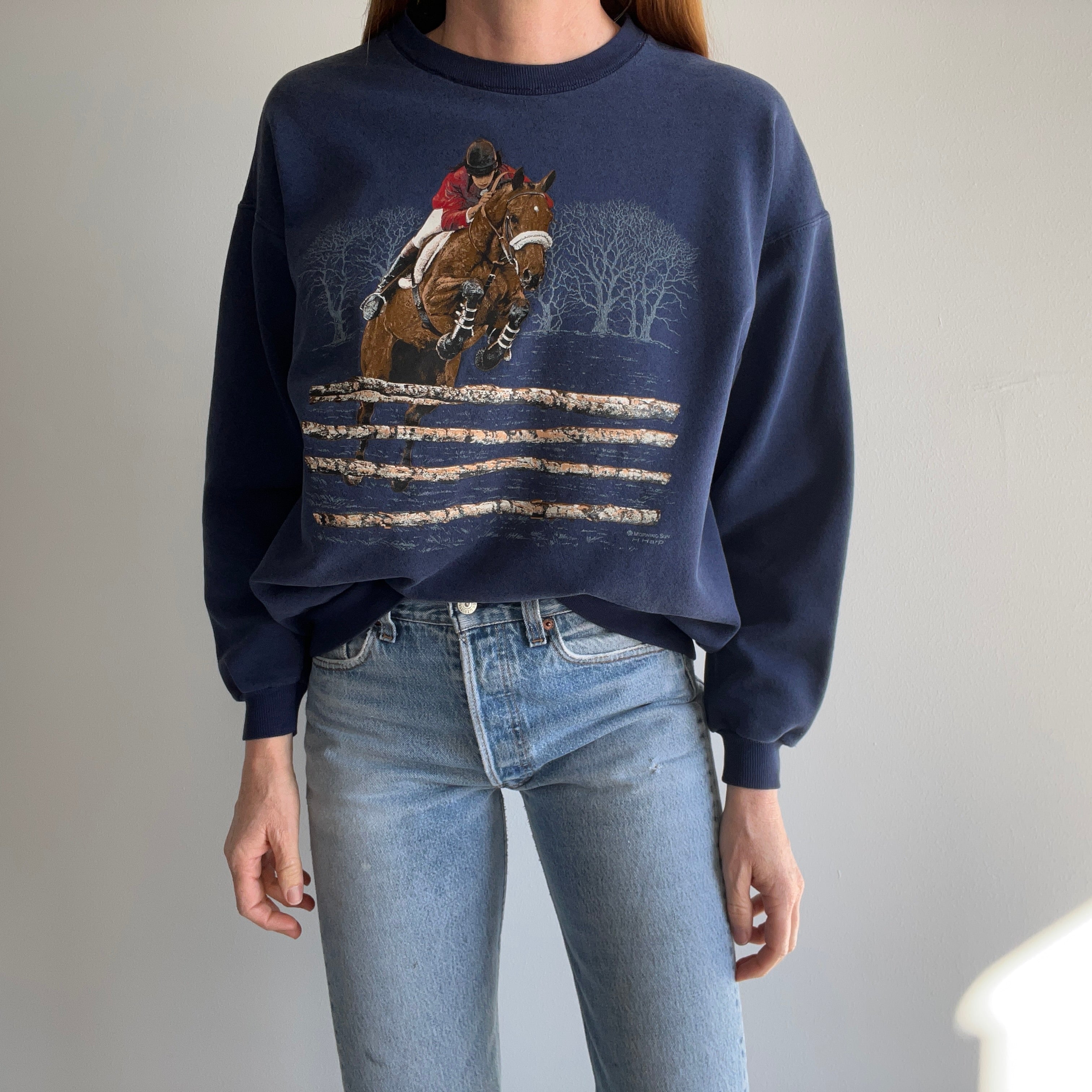 1980/90s Fox Hunt Sweatshirt