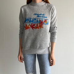 1980s Adirondack Mountains Sweatshirt on a Bassett Walker