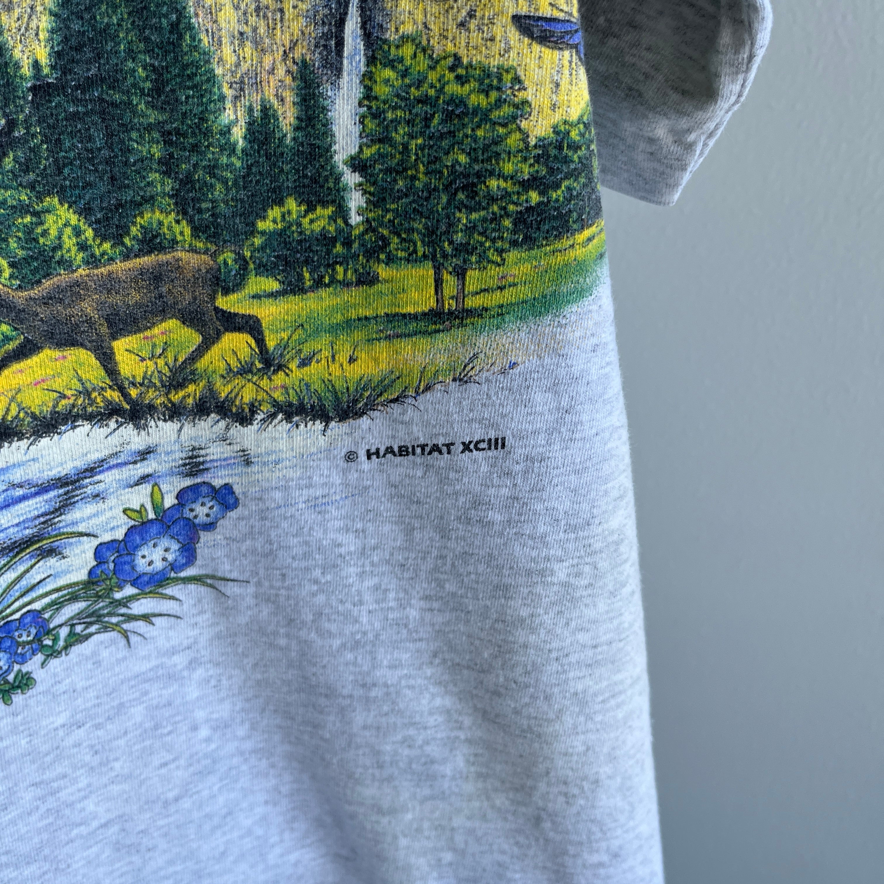 1993 Yosemite Wrap Around Cotton Graphic T-Shirt