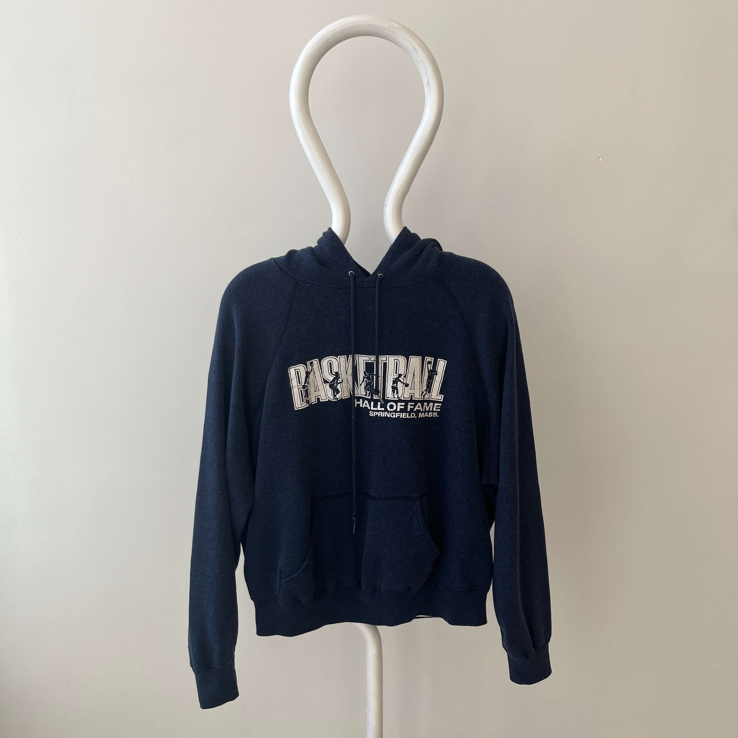 1970/80s Basketball Hall of Fame - Springfield, Mass Pullover Hoodie by Velva Sheen!