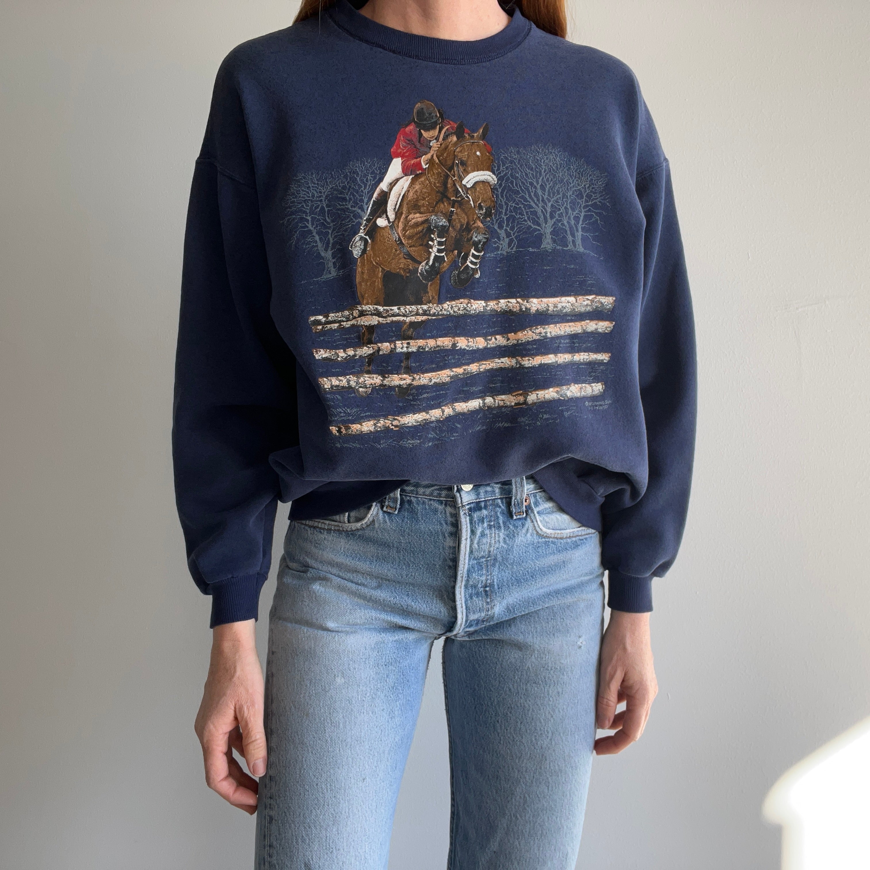 1980/90s Fox Hunt Sweatshirt